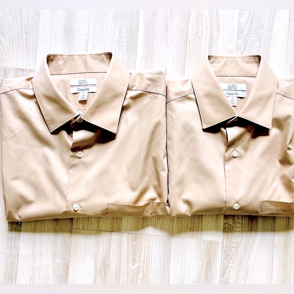 🔆2 Options🔆 Croft & Barrow Classic Fit👔